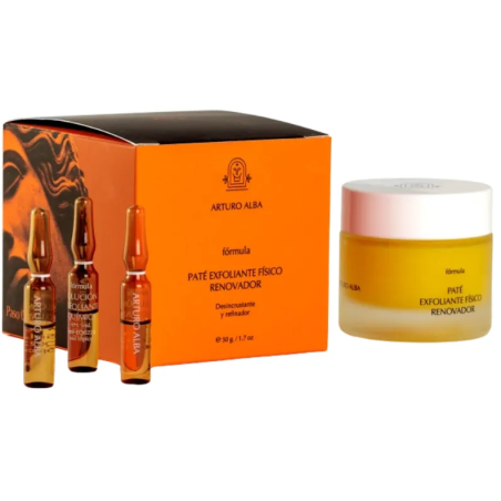 Arturo Alba Paté Exfoliante Físico Renovador 100 ml | Exfoliante Facial Suave y Renovador