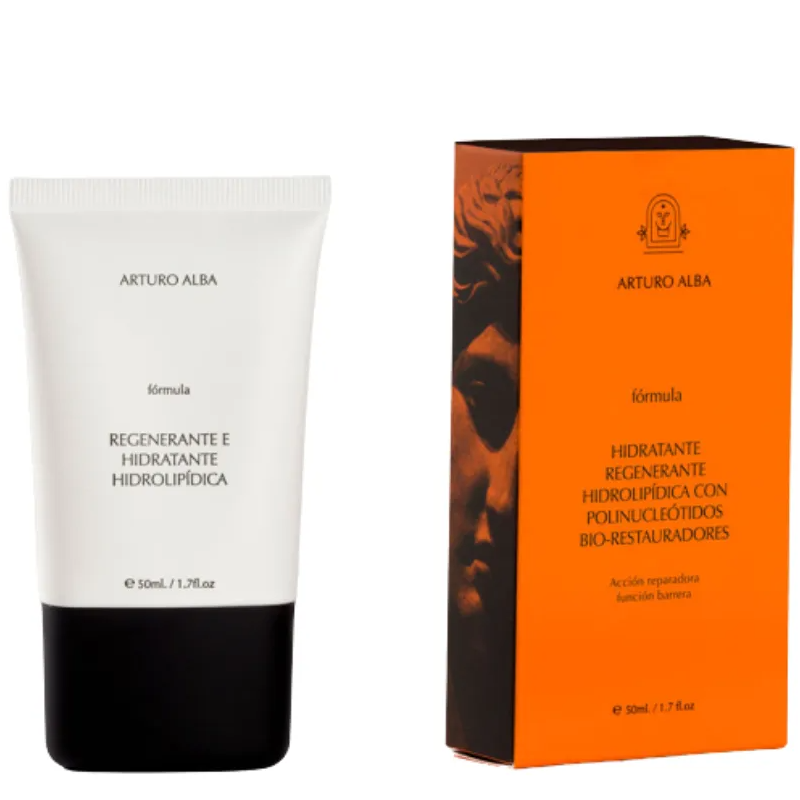 Arturo Alba Hidratante Regenerante Hidrolipídica con Polinucleótidos Bio-Restauradores 50 ml | Crema Regeneradora e Hidratante