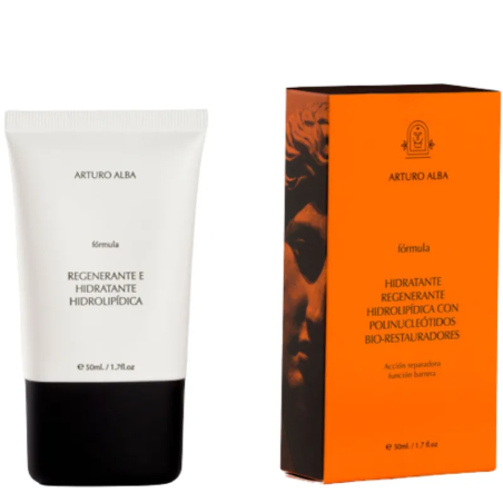 Arturo Alba Hidratante Regenerante Hidrolipídica con Polinucleótidos Bio-Restauradores 50 ml | Crema Regeneradora e Hidratante