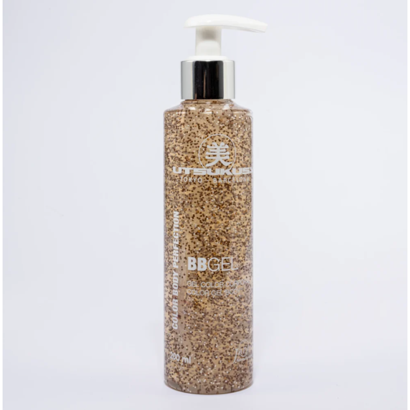 Utsukusy BB Gel Color Corporal 200 ml | Gel Corporal con Color Hidratante