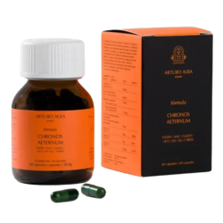 Arturo Alba Chronos Aeternum 60 Cápsulas | Complemento Alimenticio Antioxidante y Energía Celular