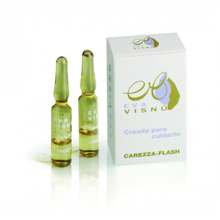 Eva Visnú Carezza Flash | Ampollas Efecto Flash Hidratantes y Fijadoras del Maquillaje