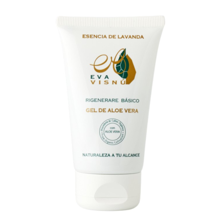 Eva Visnú Gel Aloe Rigenerare Básico | Gel Regenerador de Aloe Vera 100% con Ácido Hialurónico