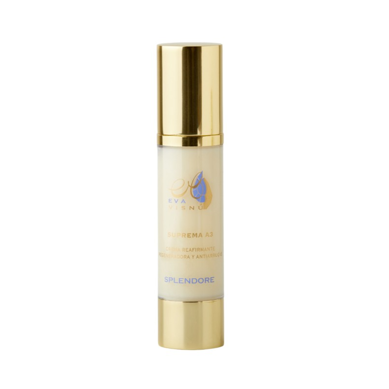 Eva Visnú Suprema A3 | Crema Reafirmante, Regeneradora y Antiarrugas con Oro