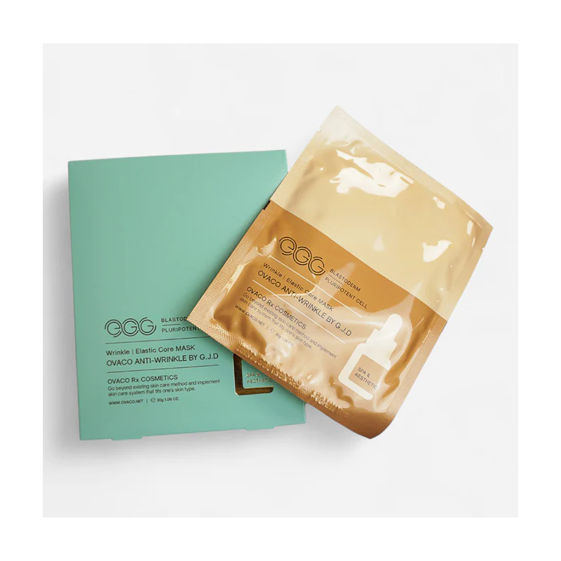 OVACO Anti-Wrinkle Elastic Core Mask | Mascarilla Premium Reafirmante y Antiarrugas