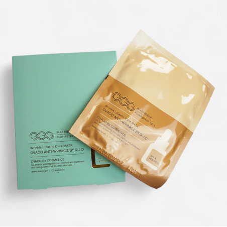 OVACO Anti-Wrinkle Elastic Core Mask | Mascarilla Premium Reafirmante y Antiarrugas