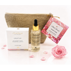 Alissi Brontë Pack Desert Rose | Gold Drop Oil + Mosaico Desert Rose Iluminador