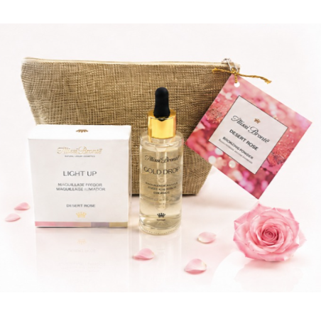 Alissi Brontë Pack Desert Rose | Gold Drop Oil + Mosaico Desert Rose Iluminador