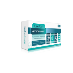 Lavigor Aminotaurin 60 Cápsulas | Complemento con Aminoácidos para la Fatiga