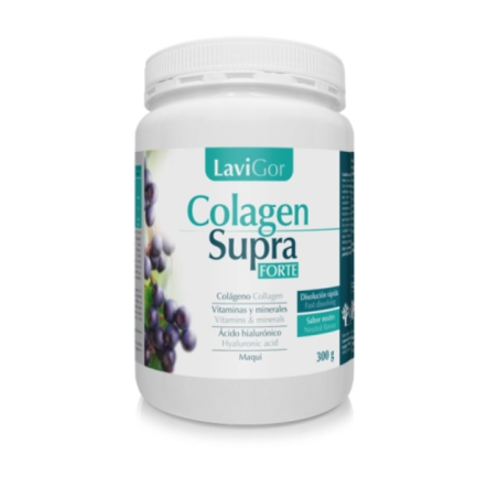 Lavigor Colagen Supra Forte 300 g | Colágeno con Ácido Hialurónico y Vitamina C