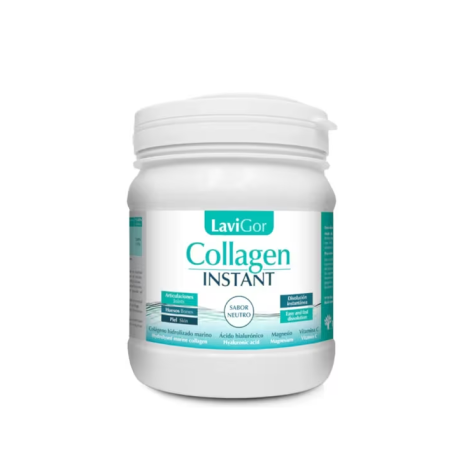 Lavigor Collagen Instant 330 g | Colágeno Marino con Ácido Hialurónico, Magnesio y Vitamina C