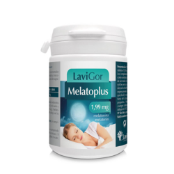 Lavigor Melatoplus 1,99 mg 60 Comprimidos | Melatonina para Dormir Mejor y Reducir el Jet Lag