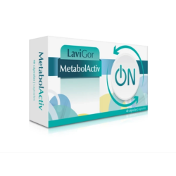 Lavigor Metabol Activ 30 Cápsulas | Apoyo al Síndrome Metabólico y Control de Glucosa, Colesterol y Tensión