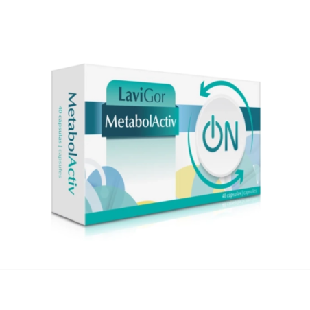 Lavigor Metabol Activ 30 Cápsulas | Apoyo al Síndrome Metabólico y Control de Glucosa, Colesterol y Tensión