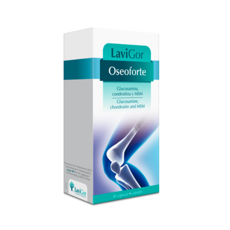 Lavigor Oseoforte 40 Cápsulas | Glucosamina, Condroitina y MSM para Articulaciones