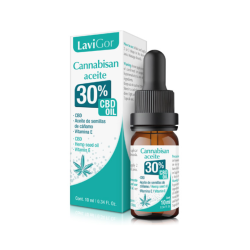 Lavigor Cannabisan Aceite 30% CBD 10 ml | Aceite Calmante de Uso Tópico con Alta Concentración de CBD
