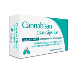 Lavigor Cannabisan Oral 60 Cápsulas | Complemento con Cáñamo Industrial para el Bienestar Muscular y Nervioso