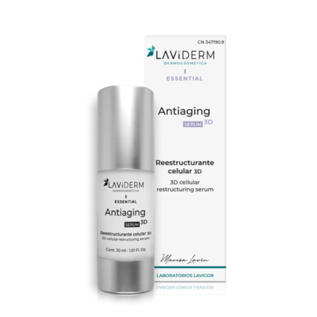 Lavigor Laviderm Essential Antiaging Serum 3D 30 ml | Sérum Reafirmante con Efecto Tensor