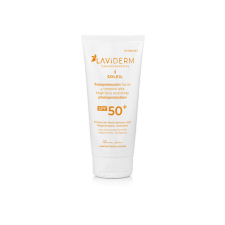 Lavigor Soleil Crema Facial y Corporal SPF50+ 200 ml | Protección Solar Muy Alta para Todo Tipo de Pieles