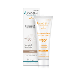 Lavigor Soleil Crema Facial SPF50+ Color 50 ml | Protector Solar Facial con Color y Muy Alta Protección