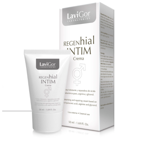 Lavigor Regenhial Intim Crema 50 ml | Crema Íntima Hidratante y Reparadora con Ácido Hialurónico