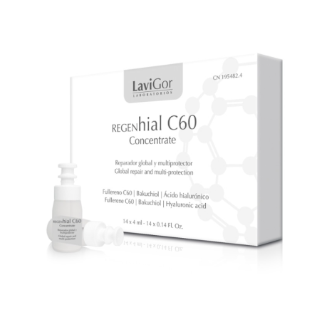 Lavigor Regenhial C60 Concentrate 14 x 4 ml | Concentrado Facial Antiedad Antioxidante Intensivo
