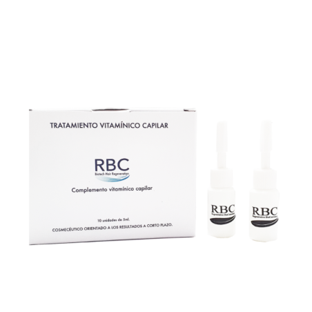 IR PHARMA Complejo Vitamínico Capilar 10 x 5 ml | Vitaminas para Fortalecer el Cabello