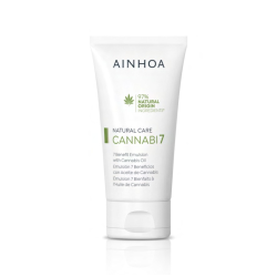 AINHOA COSMETICS Emulsión 7 Beneficios con Aceite de Cannabis 50 ml | Hidratante Multiactiva