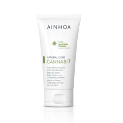 AINHOA COSMETICS Máscara Facial 7 Beneficios con Aceite de Cannabis 50 ml | Nutritiva y Antiedad