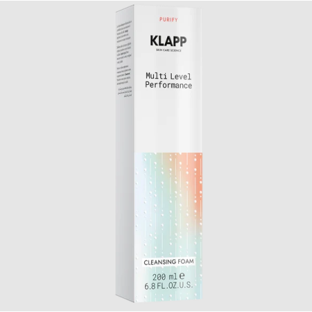 KLAPP Purity Multi Level Performance Cleansing Foam 200 ml | Espuma Limpiadora Facial