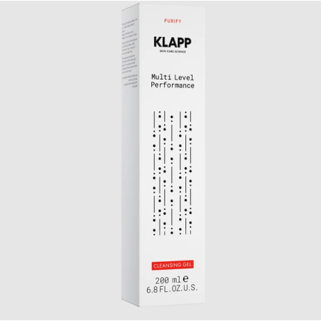 KLAPP Purity Multi Level Performance Cleansing Gel 200 ml | Gel Limpiador Facial Purificante