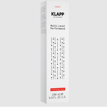 KLAPP Purity Multi Level Performance Cleansing Milk 200 ml | Leche Limpiadora Facial
