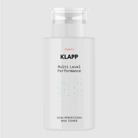 KLAPP Purity Multi Level Performance Skin Perfection BHA Toner 200 ml | Tónico Exfoliante con BHA