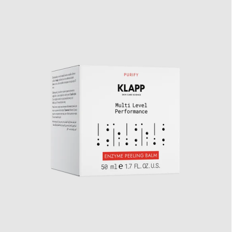 KLAPP Purity Multi Level Performance Enzyme Peeling Balm 50 ml | Bálsamo Peeling Enzimático