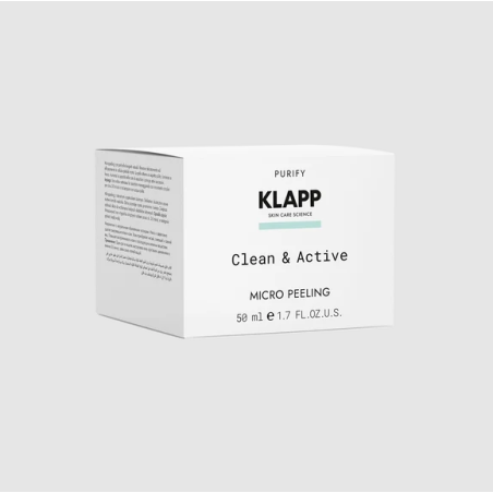 KLAPP Purity Clean & Active Micro Peeling 50 ml | Exfoliante Facial Renovador