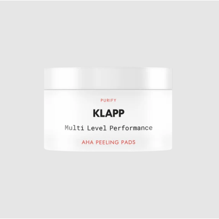 KLAPP Purity Multi Level Performance AHA Peeling Pads 40 Uds | Discos Exfoliantes con AHA