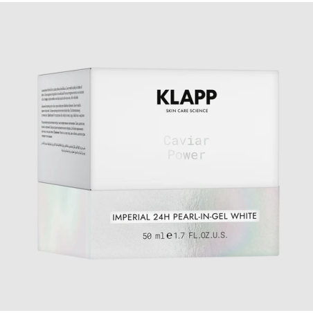 KLAPP Caviar Power Imperial 24H Pearl-in-Gel White 50 ml | Crema Facial Antiedad 24H