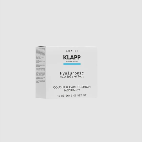 KLAPP Hyaluronic Multiple Effect Colour & Care Cushion 15 ml | Cushion Maquillaje e Hidratación
