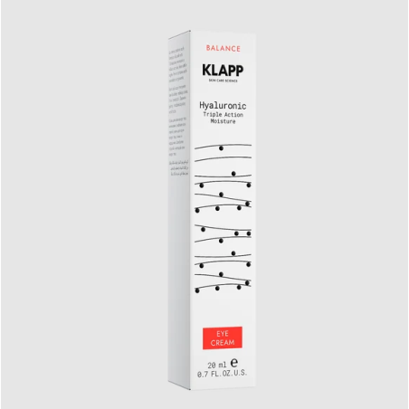 KLAPP Hyaluronic Triple Action Moisture Eye Cream 20 ml | Contorno de Ojos con Ácido Hialurónico