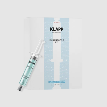 KLAPP Hyaluronic X12 Hydrating Serum 6 x 5 ml | Sérum Ácido Hialurónico