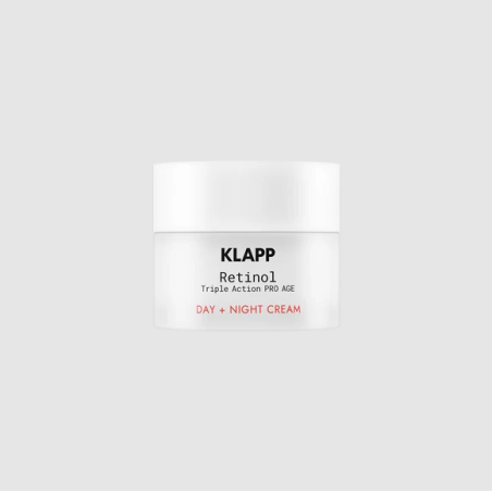 KLAPP Retinol Triple Action Pro Age Day + Night Cream 50 ml | Crema Antiedad con Retinol