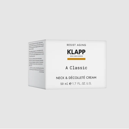 KLAPP A Classic Neck & Décolleté Cream 50 ml | Crema Reafirmante Cuello y Escote