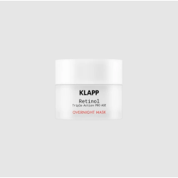KLAPP Retinol Triple Action Pro Age Overnight Mask 50 ml | Mascarilla Nocturna con Retinol