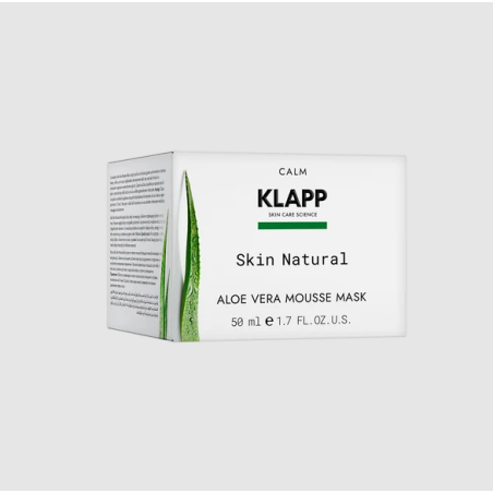 KLAPP Skin Natural Aloe Vera Mousse Mask 50 ml | Mascarilla Facial Calmante