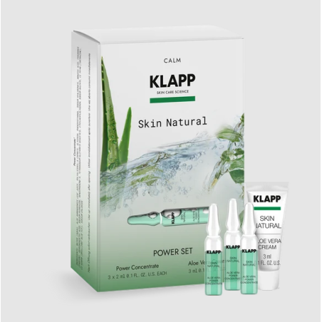 KLAPP Skin Natural Power Set | Pack Facial Hidratante y Revitalizante