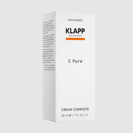 KLAPP C Pure Cream Complete 50 ml | Crema Facial Vitamina C Antioxidante