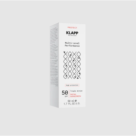 KLAPP Multi Level Performance Facial Sunscreen SPF 50 50 ml | Protector Solar