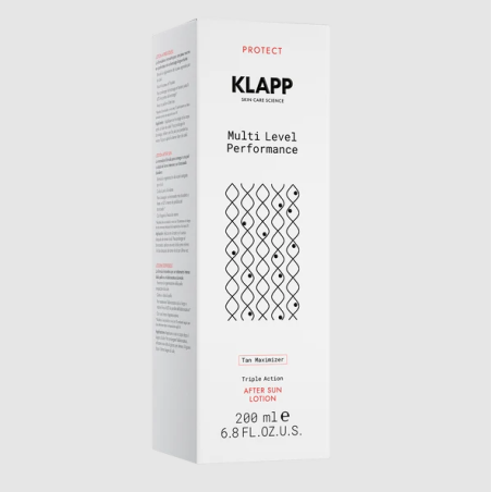 KLAPP After Sun Lotion Tan Maximizer 200 ml | Loción After Sun