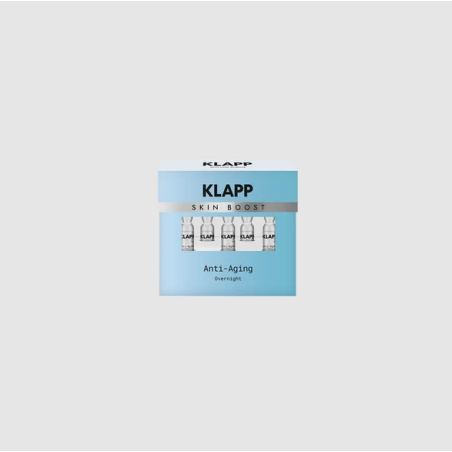 KLAPP Skin Booster Anti-Aging Overnight Ampoules 5x1 ml | Ampollas Antiedad