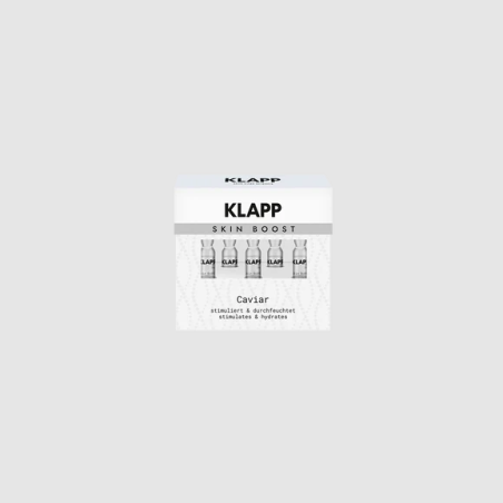 KLAPP Skin Boost Caviar Ampoules 5x2 ml | Ampollas Antiedad con Caviar